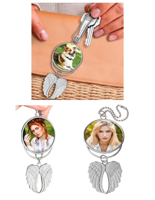 personalized photo keychain