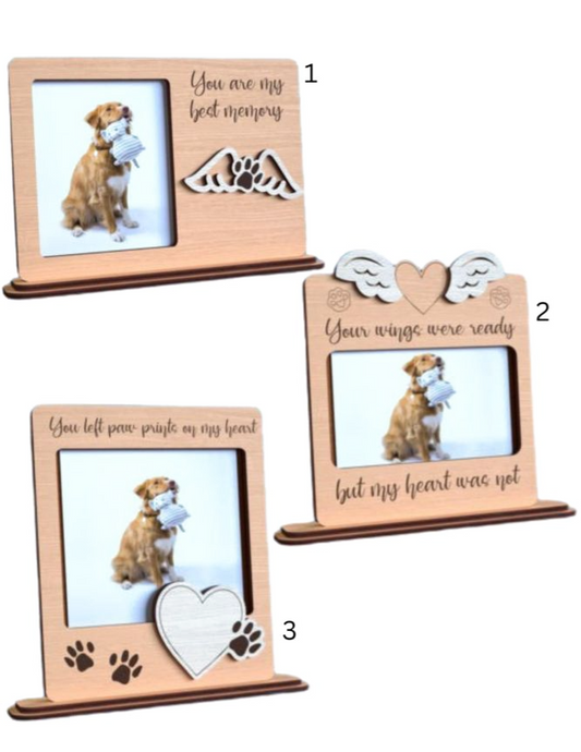 memorial dog frames